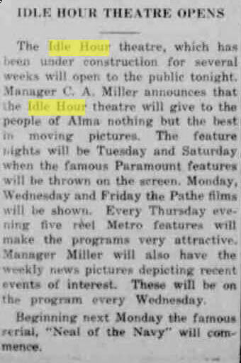 Idlehour - Opening Aritcle (newer photo)